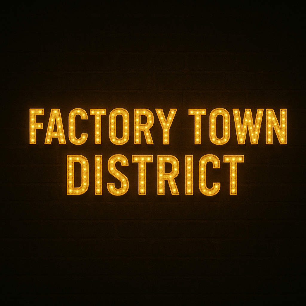 Factory Town District Logo